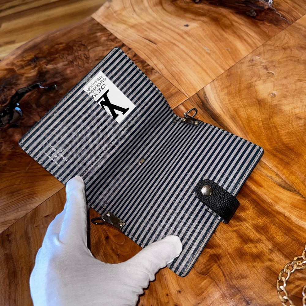 LIMITED EDITION Louis Vuitton Damier Graphite Trunks Agenda has been repurposed - Picture 8 of 17